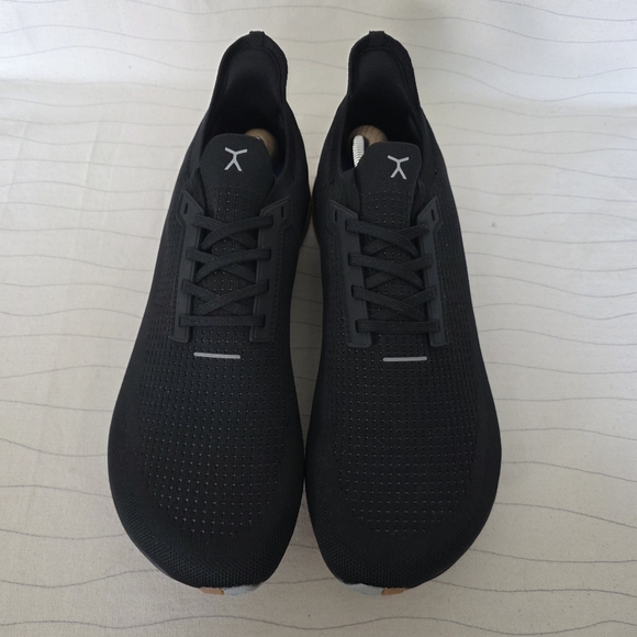 Flux Mens Adapt Runner Black Gum Sole Barefoot Running Shoes Sneakers Size 12.5 - Picture 3 of 11